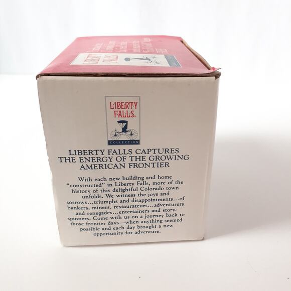 Liberty Falls Dawson's Livery & Feed Stable AH156 1998 NO GOLD Miniature - Picture 11 of 12
